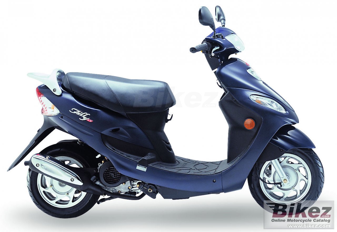 Big Kymco filly 50 lx picture and wallpaper from Bikez.com